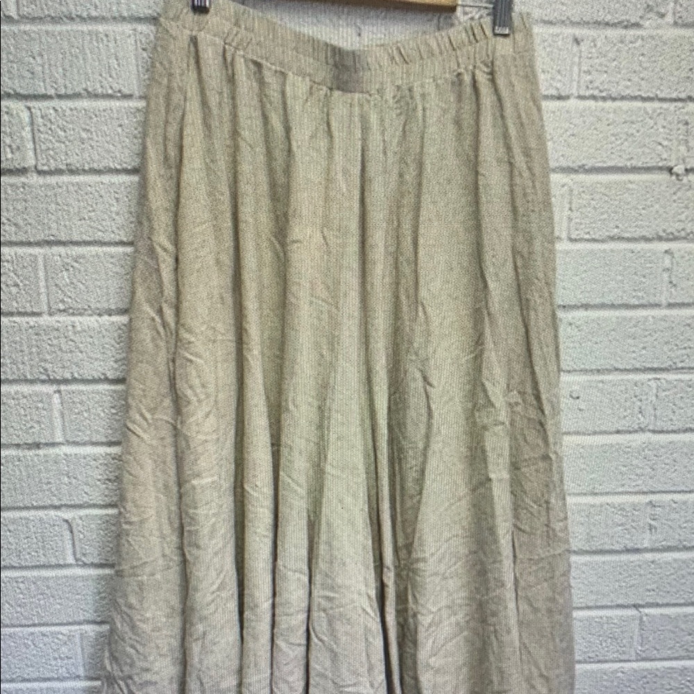 Beige Maxi Skirt